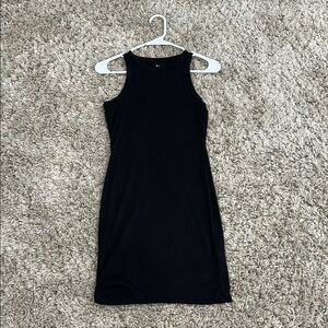 Elegant Black Sleeveless Dress